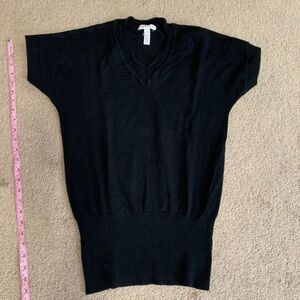 Ambiance Apparel Black‎ Short Sleeved Top Small